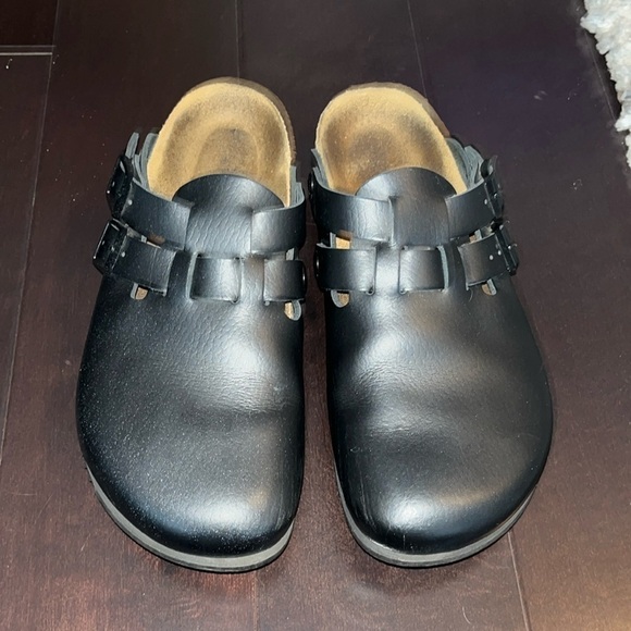 Birkenstock Shoes - BIRKI'S BIRKENSTOCK CAMDEN BLACK BIRKO-FLOR SOFTFOOT size EU40